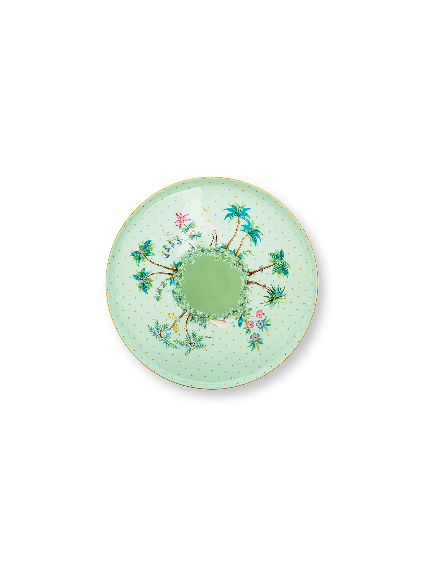 PIP STUDIO | Tortenplatte auf Fuss Mini Jolie 21cm | hellgrün